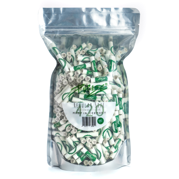 Purize Aktivkohlefilter 9mm - white (420 Stk.)
